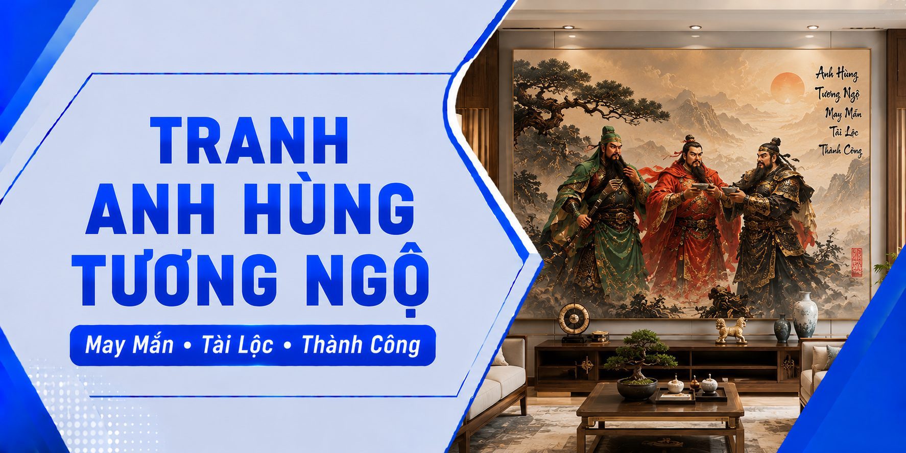 Tranh Anh Hùng Tương Ngộ