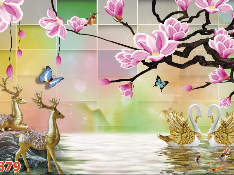 20879 - Tranh 3D Hiện Đại