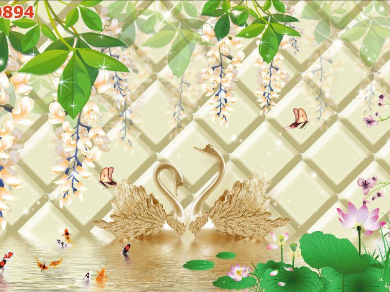20894 - Tranh 3D Hiện Đại