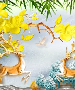 28656 - Tranh 3D Hiện Đại