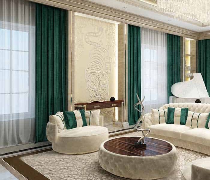 RV042 - Rèm vải sang trọng cho không gian đẳng cấp