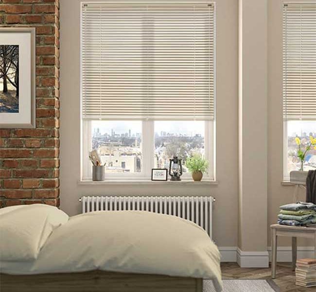 RS010 - Rèm sáo nhôm cửa sổ phòng ngủ chống nắng