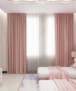 RV009 - Rèm Vải 2 Lớp Chống Nắng Cản Sáng Chất Lượng