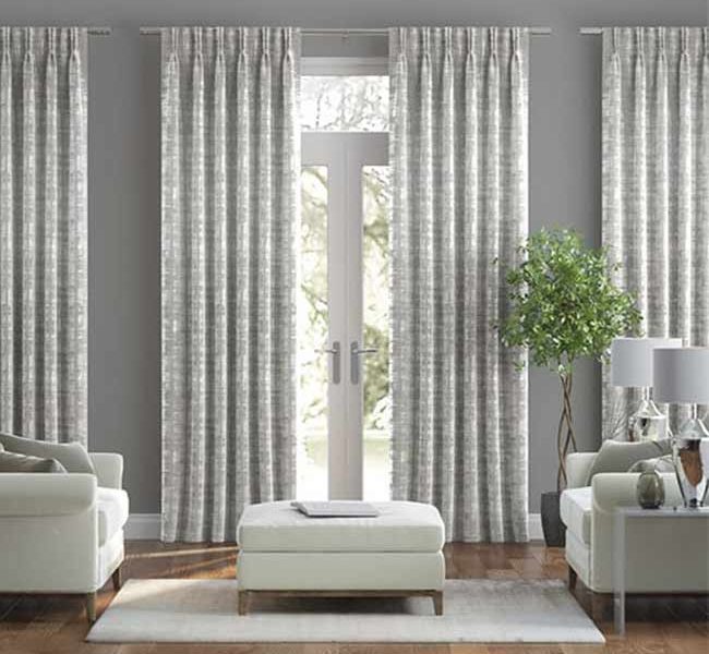 RV039 - Rèm Vải Nhung Màu Xám Sang Trọng Đẳng Cấp