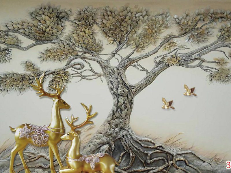 38555 - Tranh 3D Hiện Đại