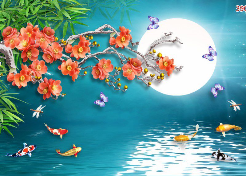 39071 - Tranh 3D Hiện Đại