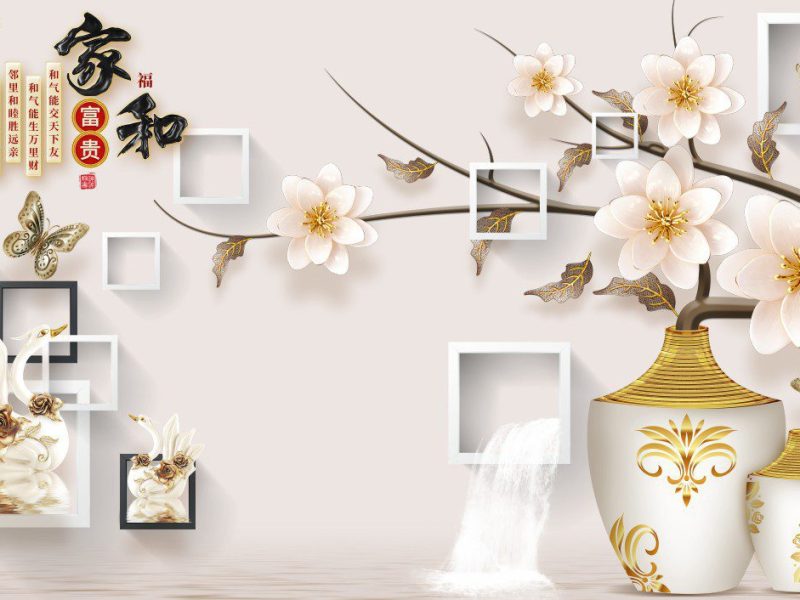 39500 - Tranh 3D Hiện Đại