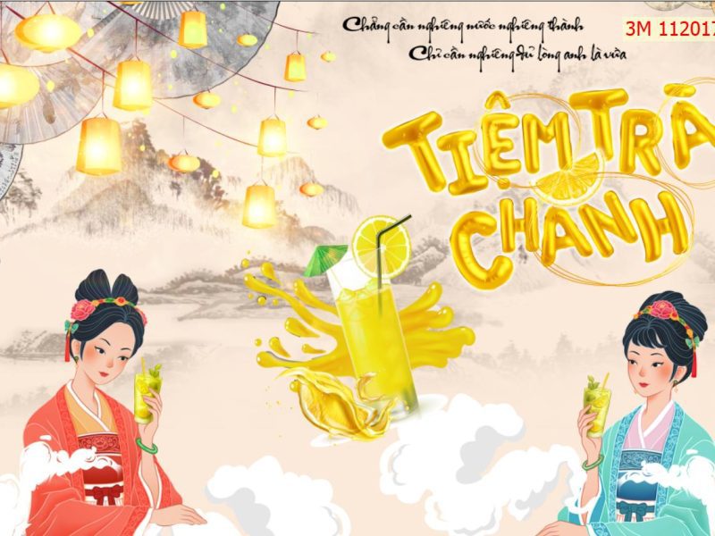 112017 - Tranh quán cafe - bar - trà sữa