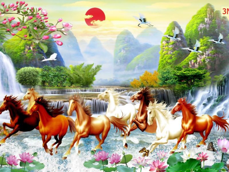 118001 - Tranh Mã Đáo Thành Công