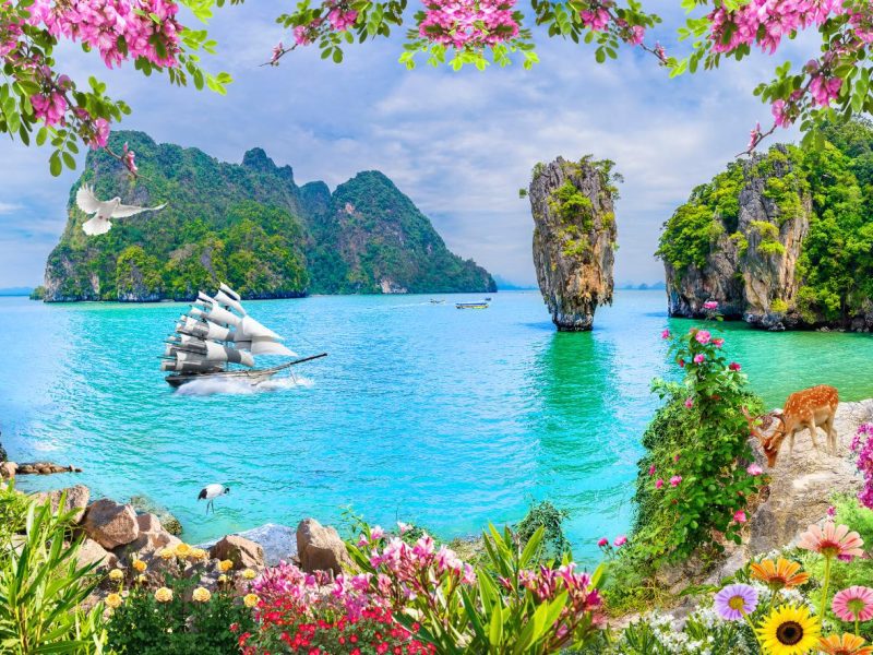68684 - Tranh Cảnh Biển