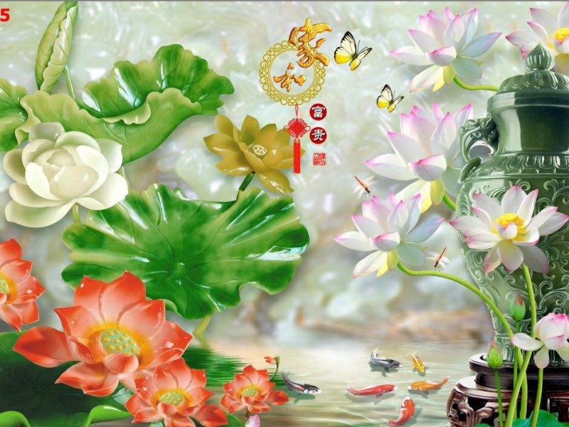 28195 - Tranh Bình Hoa