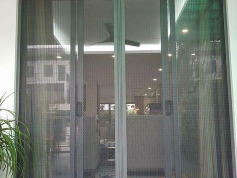 CLCM007 - Cửa lưới chống muỗi dạng xếp