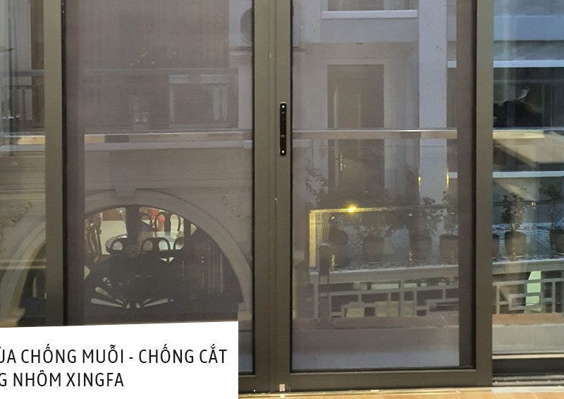 CLCM002 - Cửa Lưới Chống Muỗi Chống Trộm