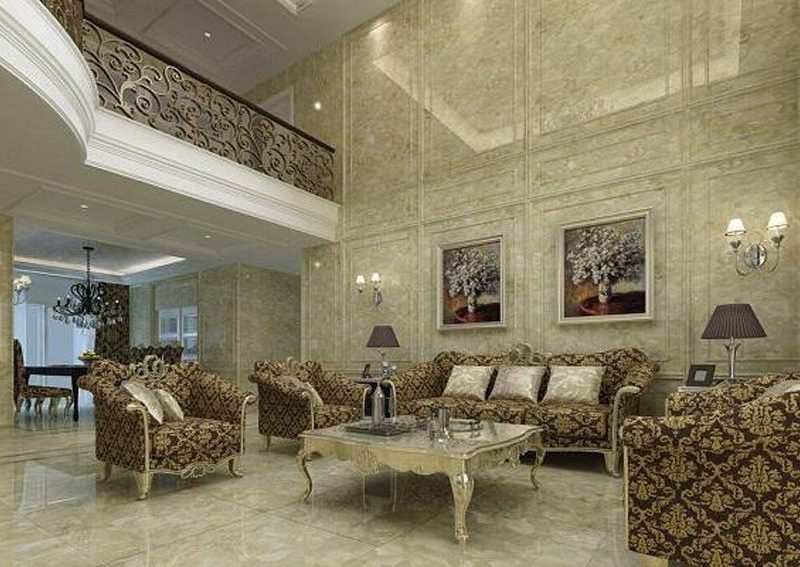 Công Trình Tấm Ốp Tường Nhựa Giả Đá Khu Biệt Thự