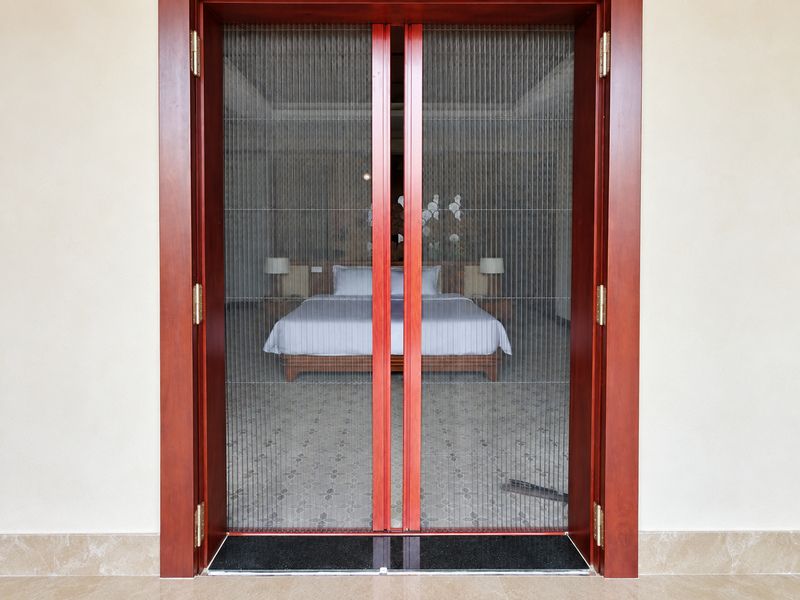 Cửa Lưới Chống Muỗi Dạng Xếp NT13 3 Cửa Lưới Chống Muỗi Dạng Xếp NT13