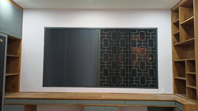 Cưới Lưới Chống Muỗi Kết Hợp Rèm NT04