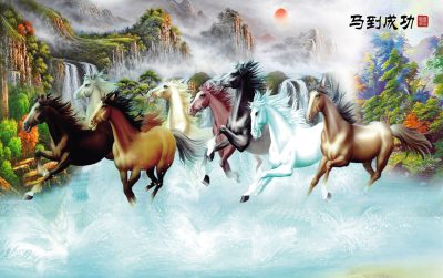 Tranh Mã Đáo Thành Công NT04