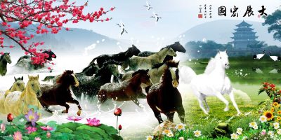 Tranh Mã Đáo Thành Công NT12
