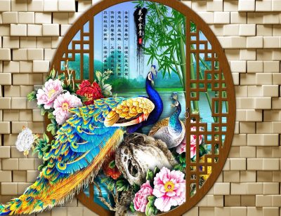 Tranh Khung Cửa Sổ NT12